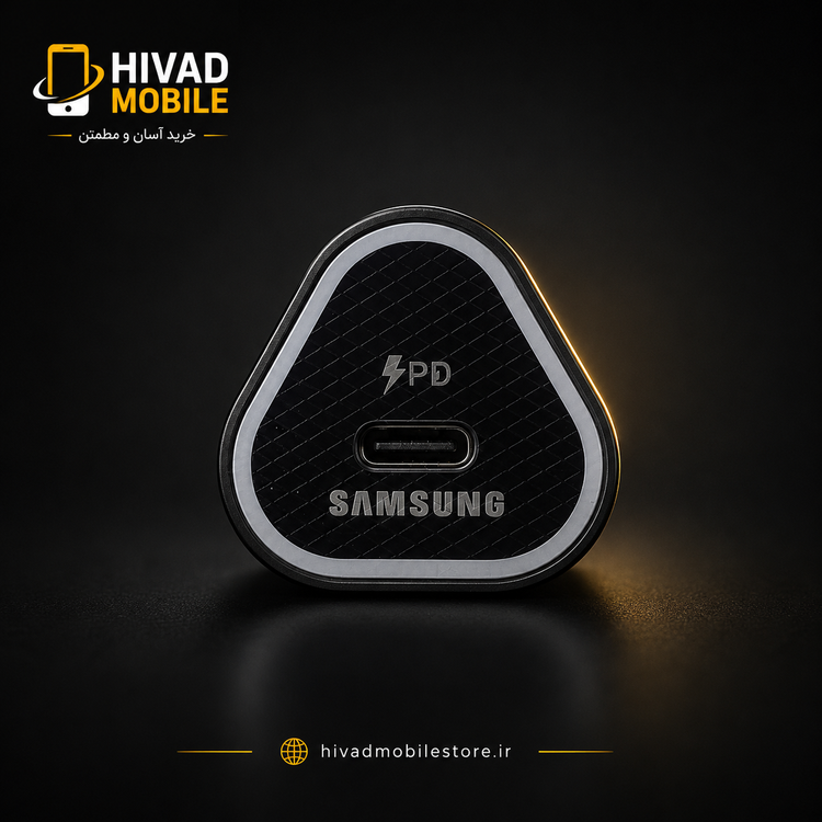 شارژر فندکی سامسونگ 25 وات PD تایپ C مدل Fast Charge