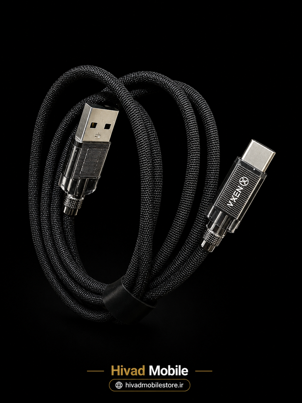 کابل شارژ USB به Type-C نکسا NEXA مدل L74 توان 66 وات طول 1 متر