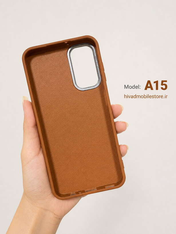 قاب چرمی طرح Spigen مدل A15 (هایکپی کیفیت بالا)