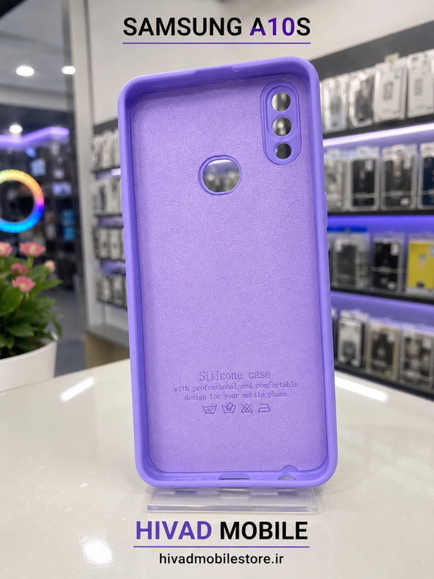 قاب سیلیکونی Premium سامسونگ Galaxy A10s با پوشش داخلی مخملی