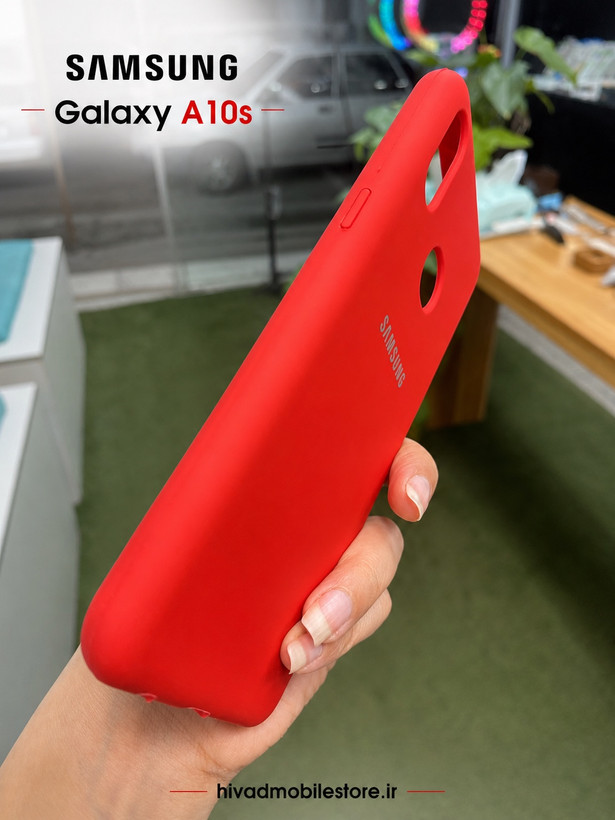 قاب سیلیکونی اورجینال سامسونگ Galaxy A10s مدل پاککنی