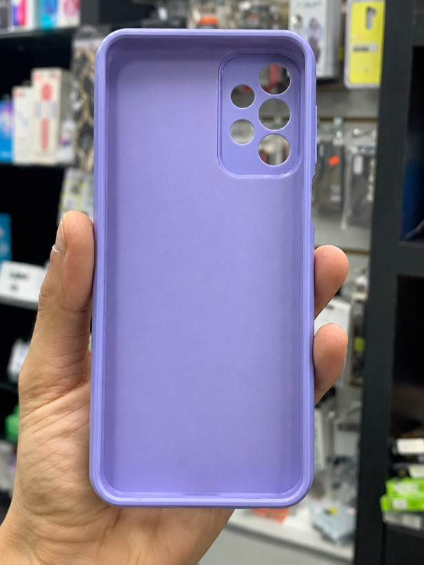 قاب گوشی Samsung Galaxy A22 4G مدل PVD اورجینال دور سیلیکونی محافظ لنزدار