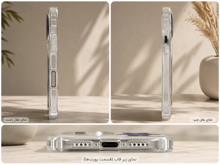 قاب فانتزی آینه دار طرح خرس Cute Bear مناسب آیفون 12 Pro Max