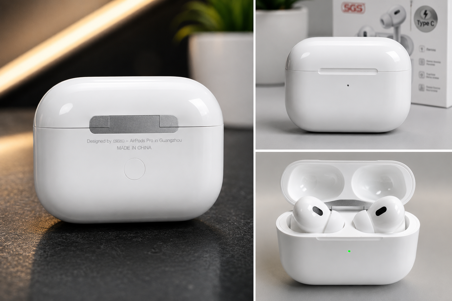هندزفری بلوتوثی SGS مدل AirPods Pro Type-C با بلوتوث 5.3